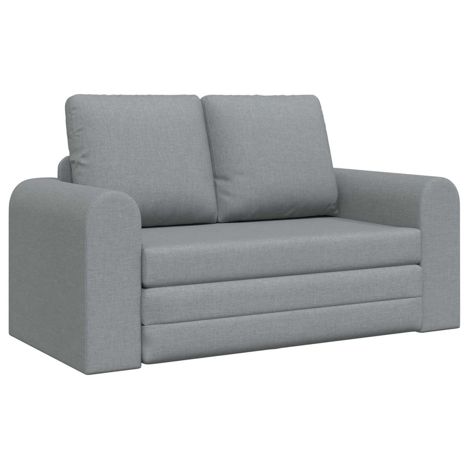 Sammenleggbar Sofa Seng Lysegrå 148 X 71 X 83 Cm Stoff