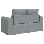 Sammenleggbar Sofa Seng Lysegrå 148 X 71 X 83 Cm Stoff