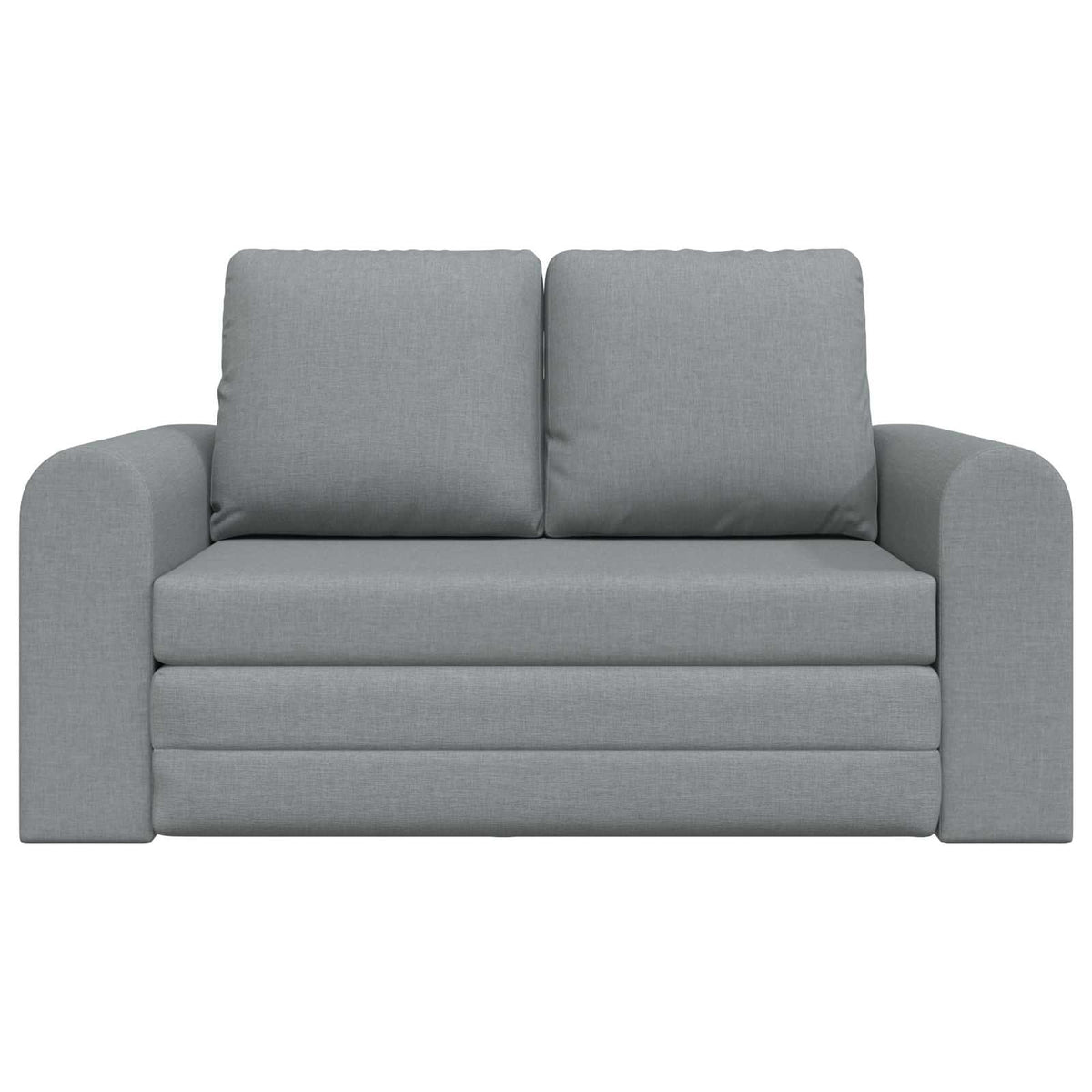 Sammenleggbar Sofa Seng Lysegrå 148 X 71 X 83 Cm Stoff