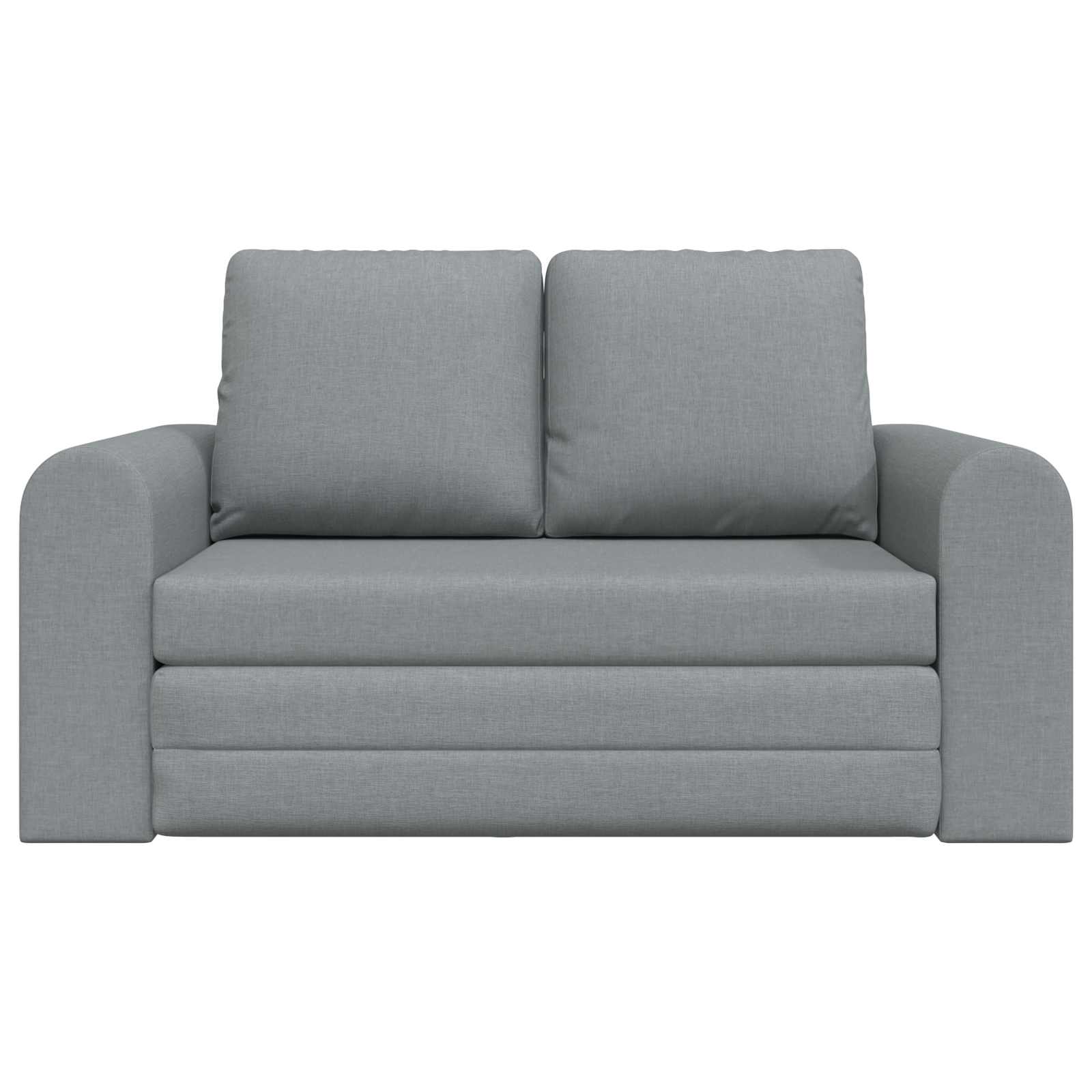 Sammenleggbar Sofa Seng Lysegrå 148 X 71 X 83 Cm Stoff