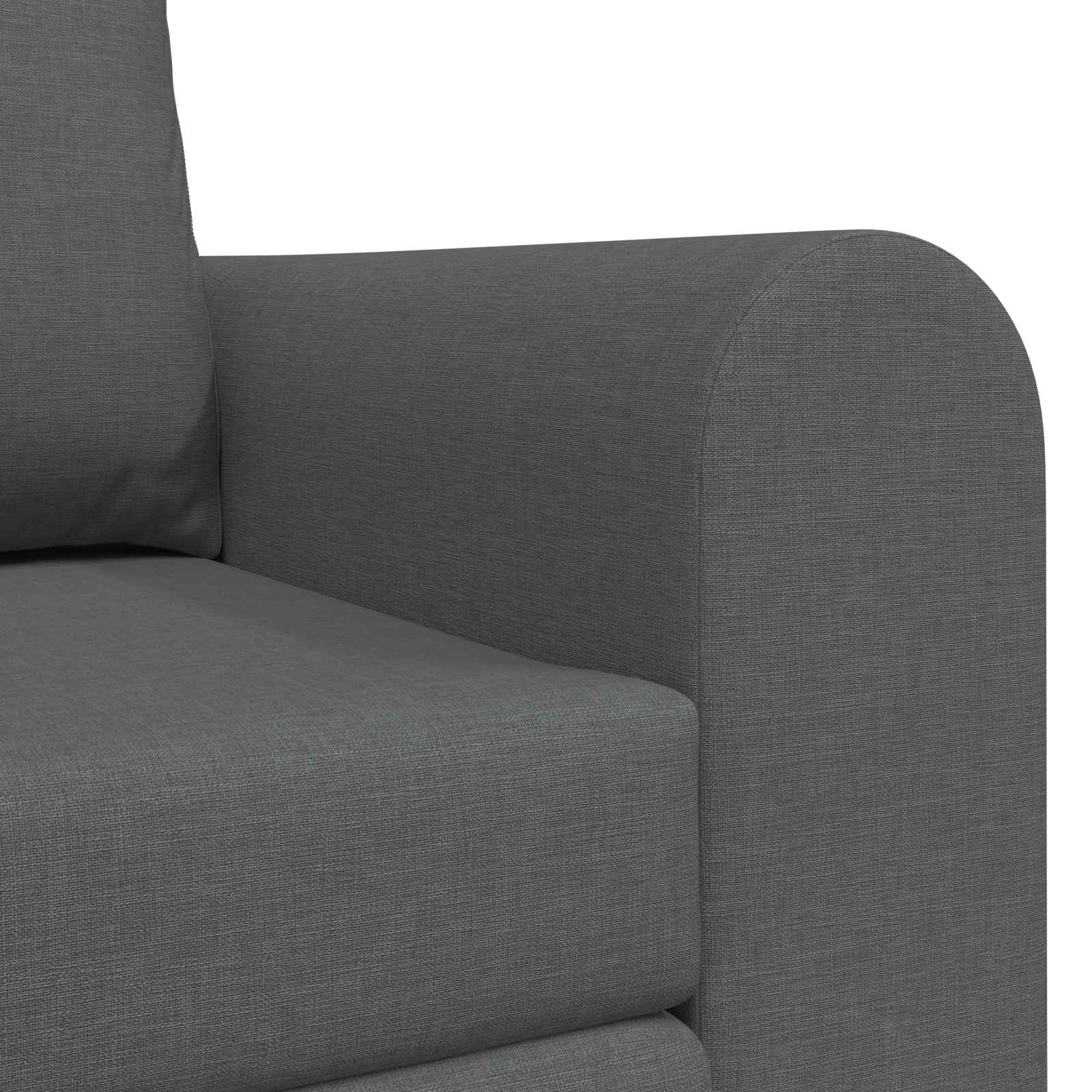 Sammenleggbar Sofa Seng Mørkegrå 148 X 71 X 83 Cm Stoff