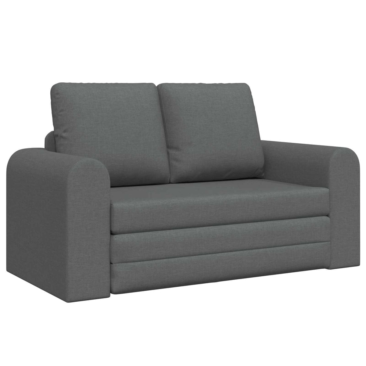 Sammenleggbar Sofa Seng Mørkegrå 148 X 71 X 83 Cm Stoff