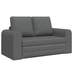 Sammenleggbar Sofa Seng Mørkegrå 148 X 71 X 83 Cm Stoff