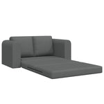 Sammenleggbar Sofa Seng Mørkegrå 148 X 71 X 83 Cm Stoff