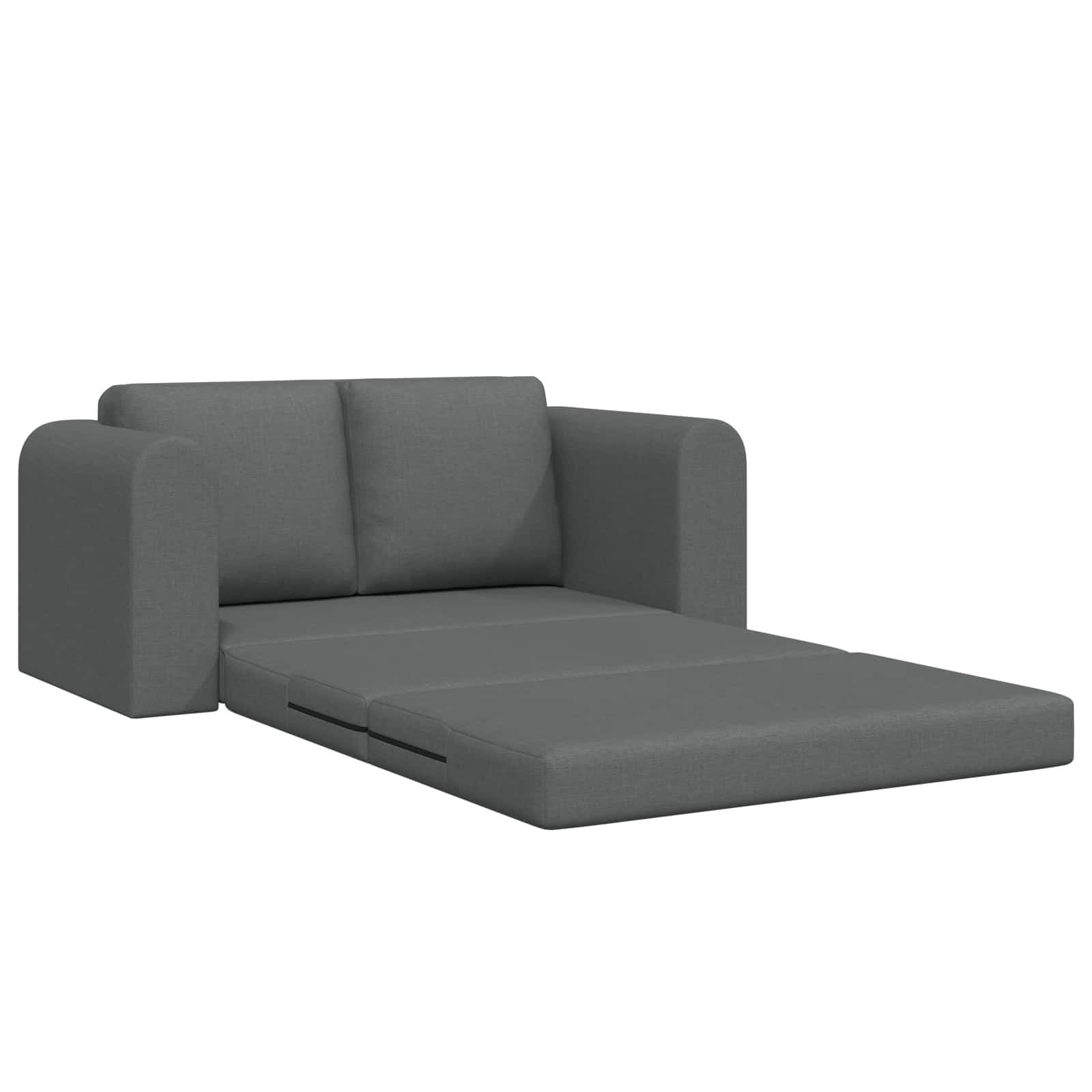 Sammenleggbar Sofa Seng Mørkegrå 148 X 71 X 83 Cm Stoff