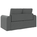 Sammenleggbar Sofa Seng Mørkegrå 148 X 71 X 83 Cm Stoff