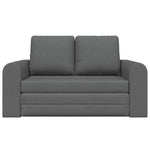 Sammenleggbar Sofa Seng Mørkegrå 148 X 71 X 83 Cm Stoff