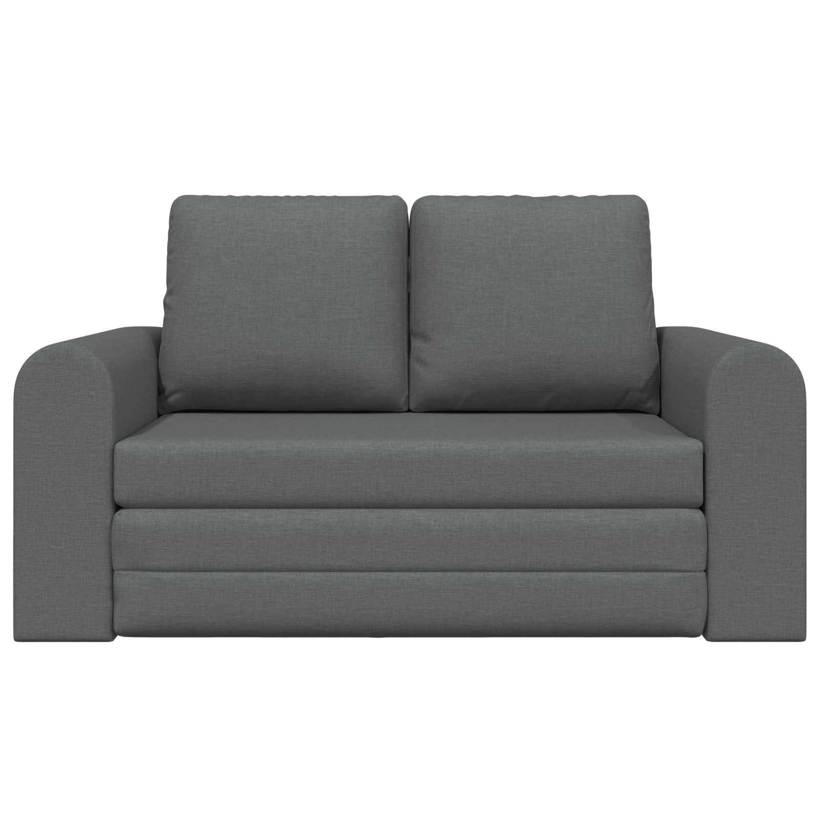 Sammenleggbar Sofa Seng Mørkegrå 148 X 71 X 83 Cm Stoff
