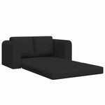 Sammenleggbar Sofa Seng Svart 148 X 71 X 83 Cm Stoff
