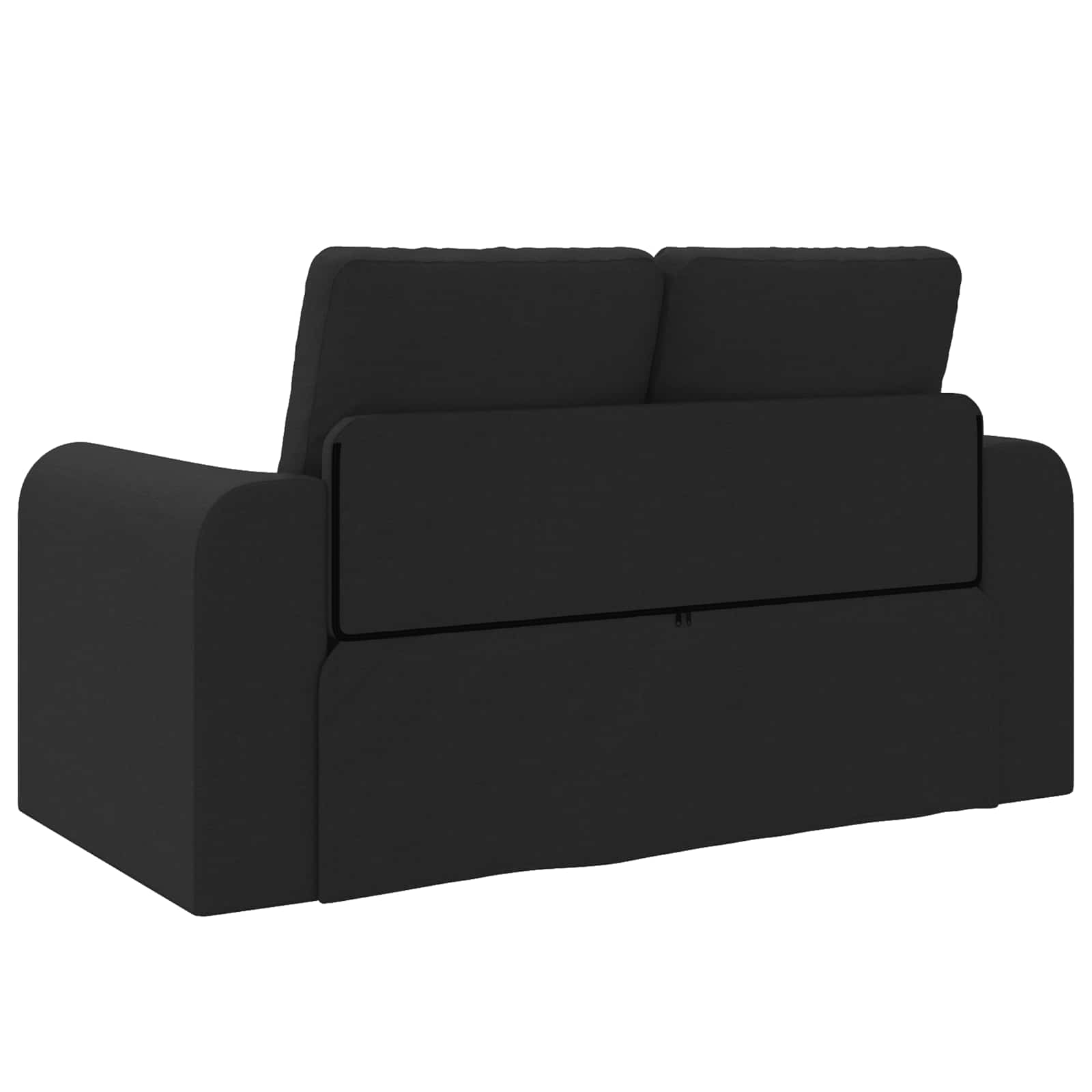 Sammenleggbar Sofa Seng Svart 148 X 71 X 83 Cm Stoff