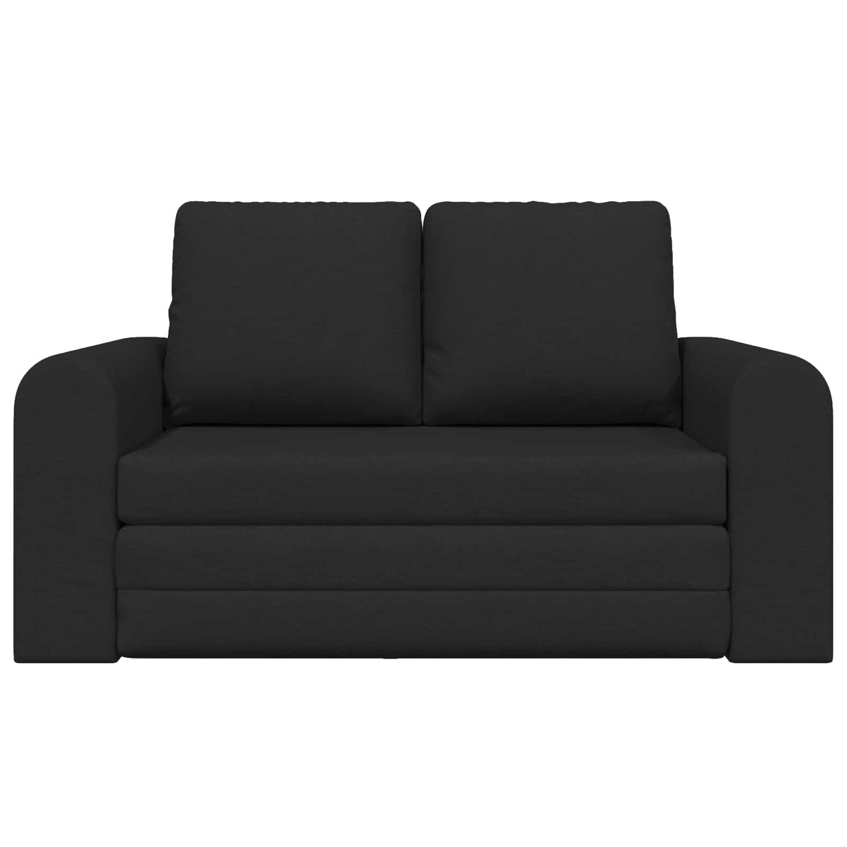 Sammenleggbar Sofa Seng Svart 148 X 71 X 83 Cm Stoff