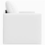 Sammenleggbar Sofa Seng Hvit 124 X 71 X 78 Cm Pvc