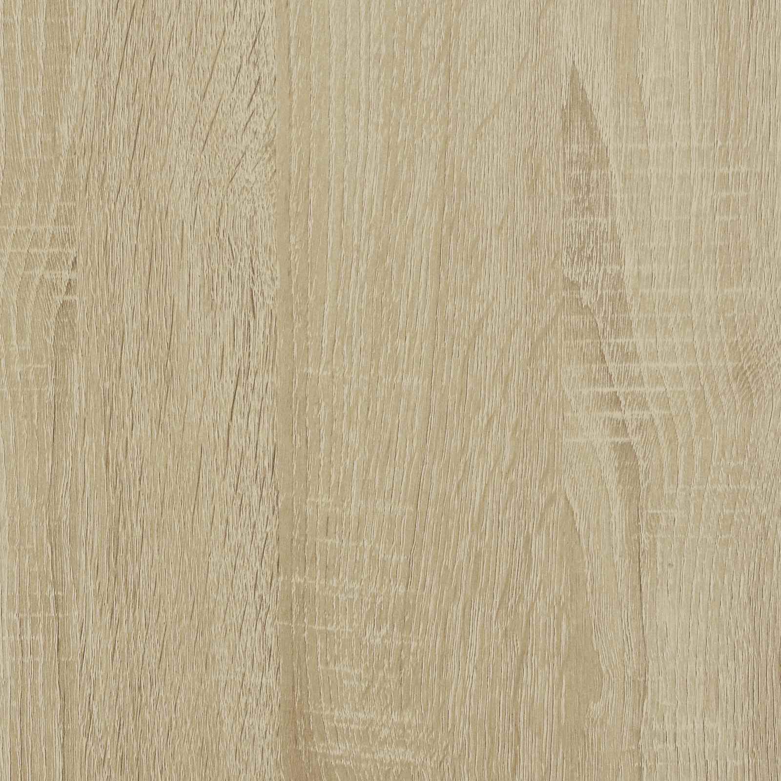 Hodegavlskap Med Led Med Hylle Sonoma 140 X 16,5 X 103,5 Cm