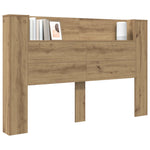 Hodegavlskap Med Led Artisan Eik 160 X 16,5 X 103,5 Cm