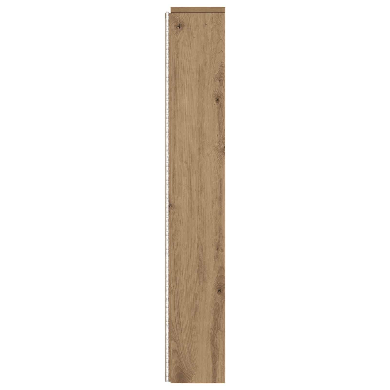 Hodegavlskap Med Led Artisan Eik 160 X 16,5 X 103,5 Cm