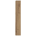 Hodegavlskap Med Led Kunstnerisk Eik 180 X 16,5 X 103,5 Cm