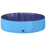 Sammenleggbar Hundebasseng Blå 120 X 120 X 30 Cm Pvc