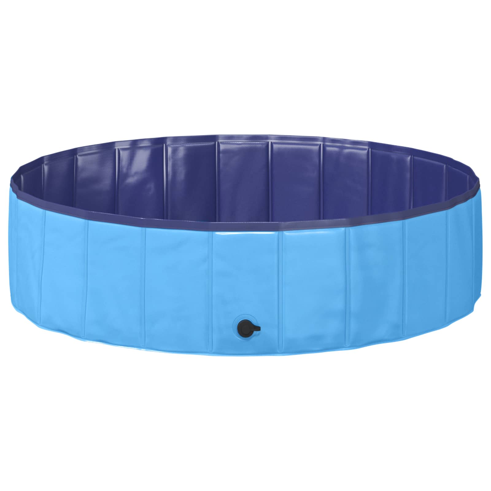 Sammenleggbar Hundebasseng Blå 120 X 120 X 30 Cm Pvc