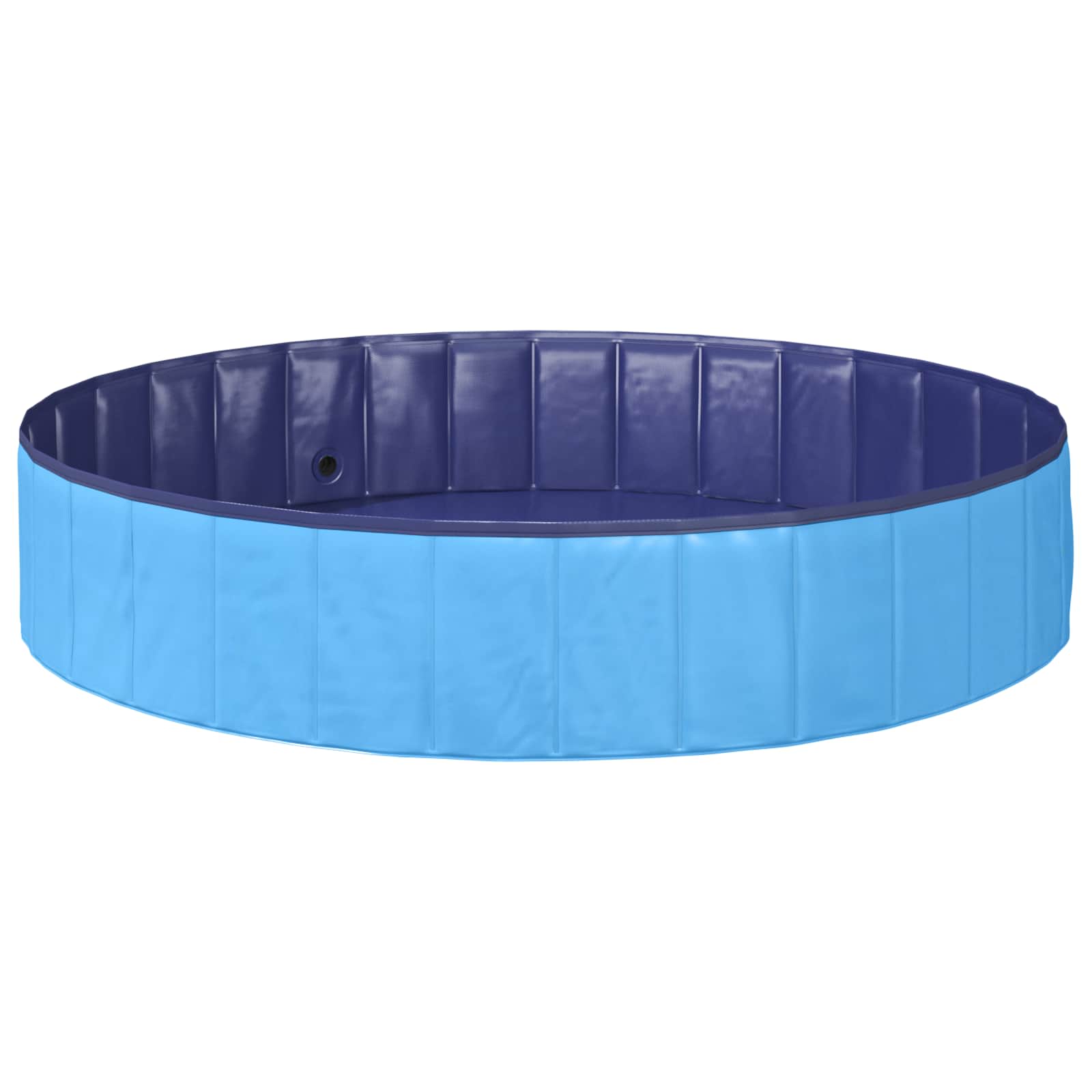 Sammenleggbar Hundebasseng Blå 160 X 160 X 30 Cm Pvc