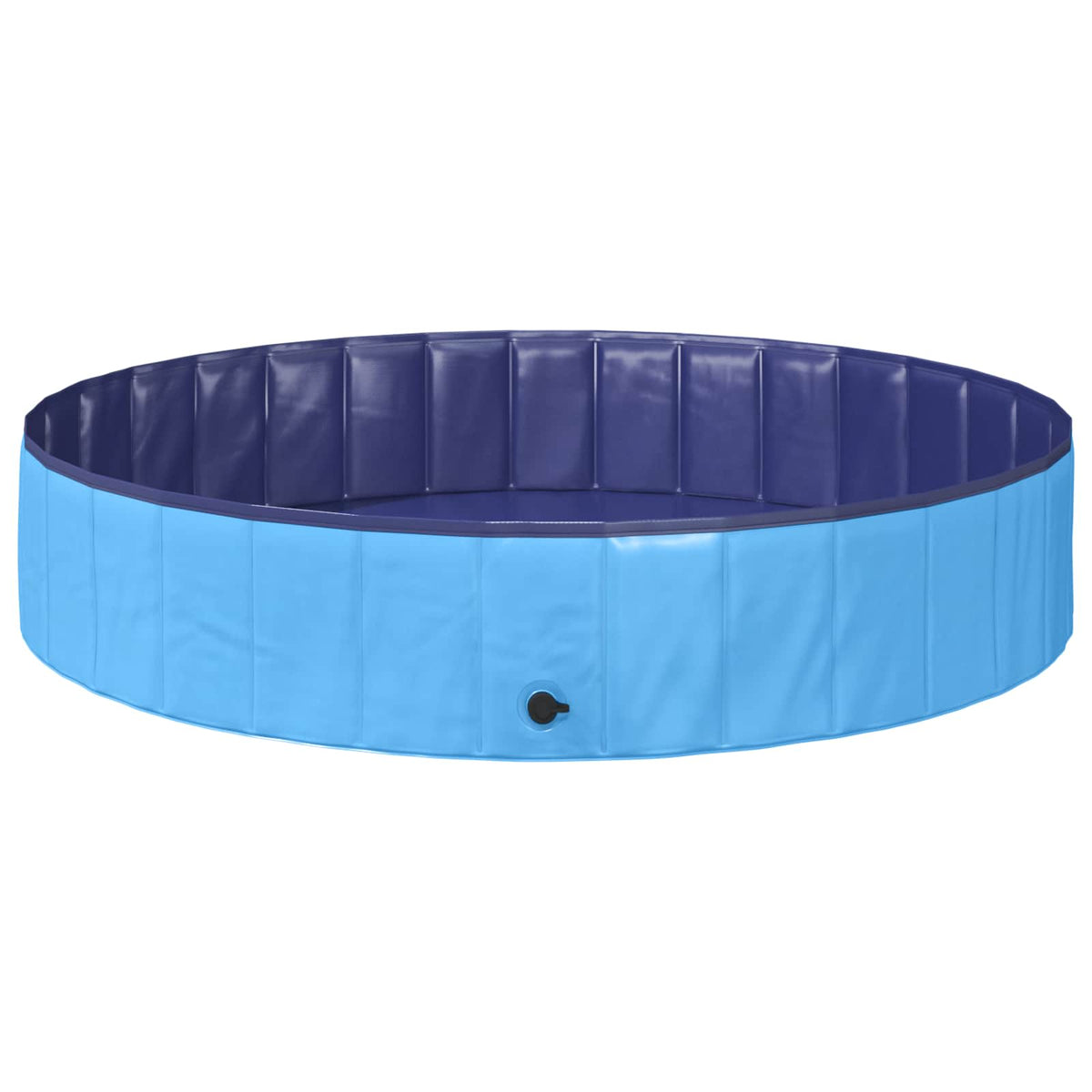 Sammenleggbar Hundebasseng Blå 160 X 160 X 30 Cm Pvc
