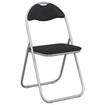 Sammenleggbart Stol 2 Pcs Svart Og Grå 48 X 43,5 X 81 Cm