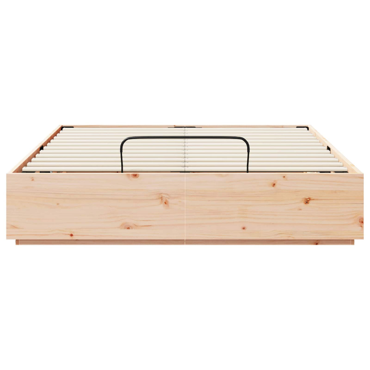 Ottoman Sengeramme Naturlig 140 X 200 Cm Massiv Furu