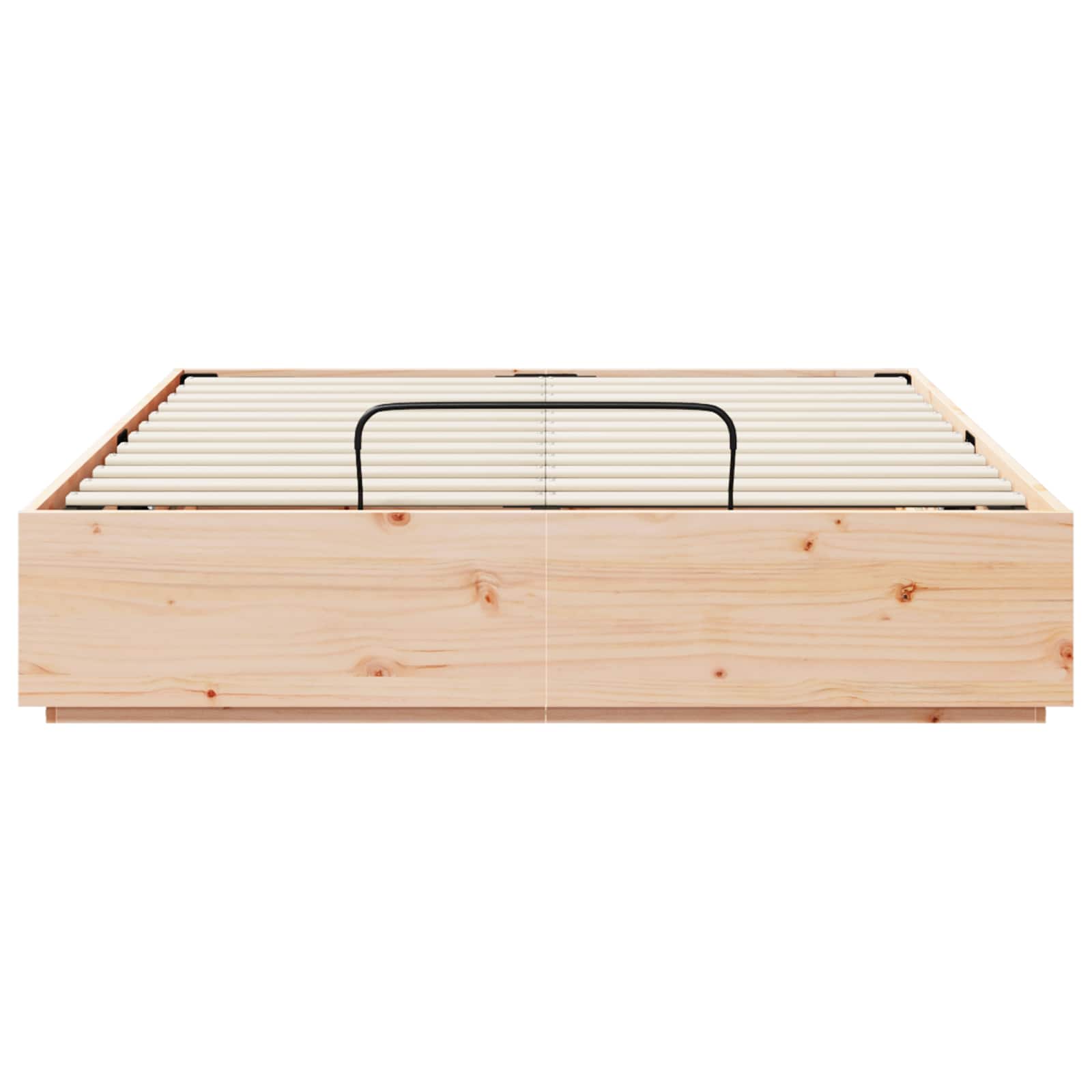 Ottoman Sengeramme Naturlig 140 X 200 Cm Massiv Furu