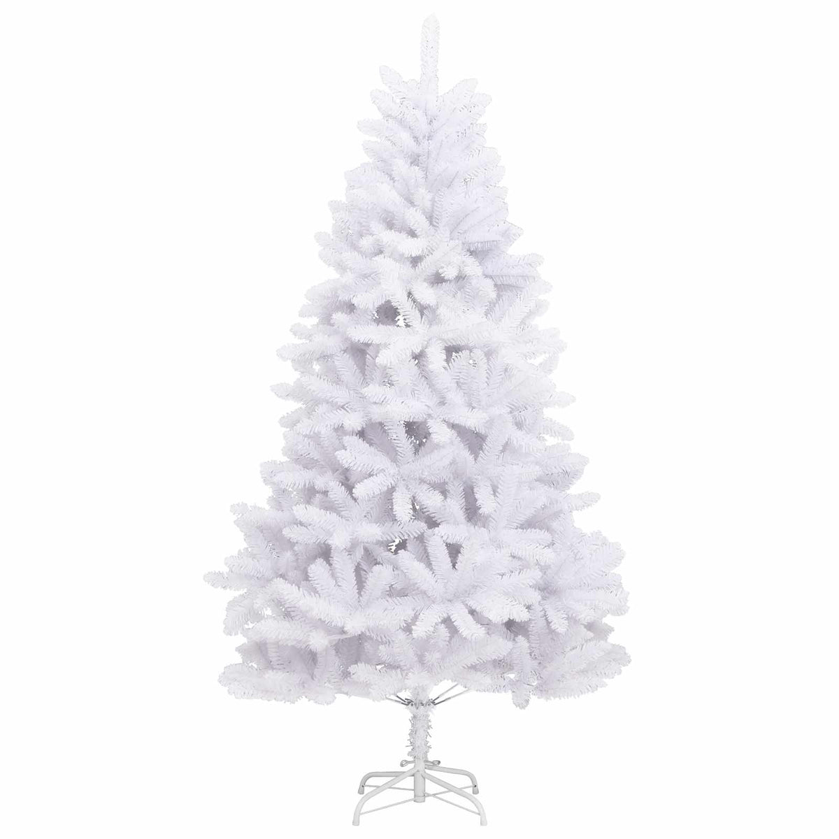 Kunstig Sammensatt Juletre Med 300 Led Hvit 300 Cm Pvc Og Stål