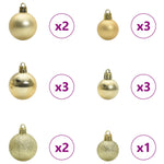 Kunstig Juletre Med 150 Led Med Stativ Hvit 120 Cm Pvc Og Stål