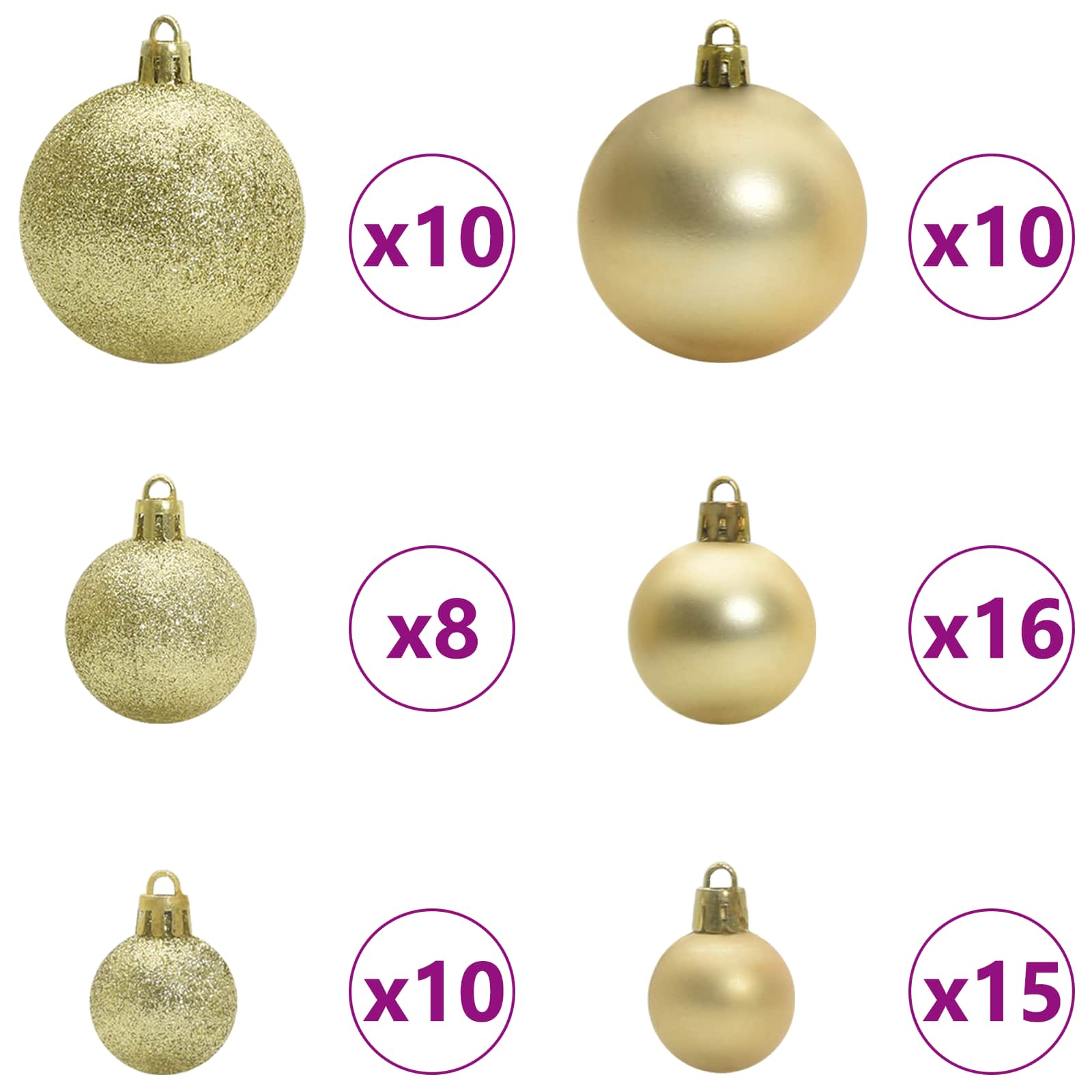 Kunstig Juletre Med 300 Led Med Stativ Hvit 180 Cm Pvc Og Stål