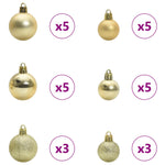 Kunstig Juletre Med 300 Led Med Stativ Hvit 210 Cm Pvc Og Stål