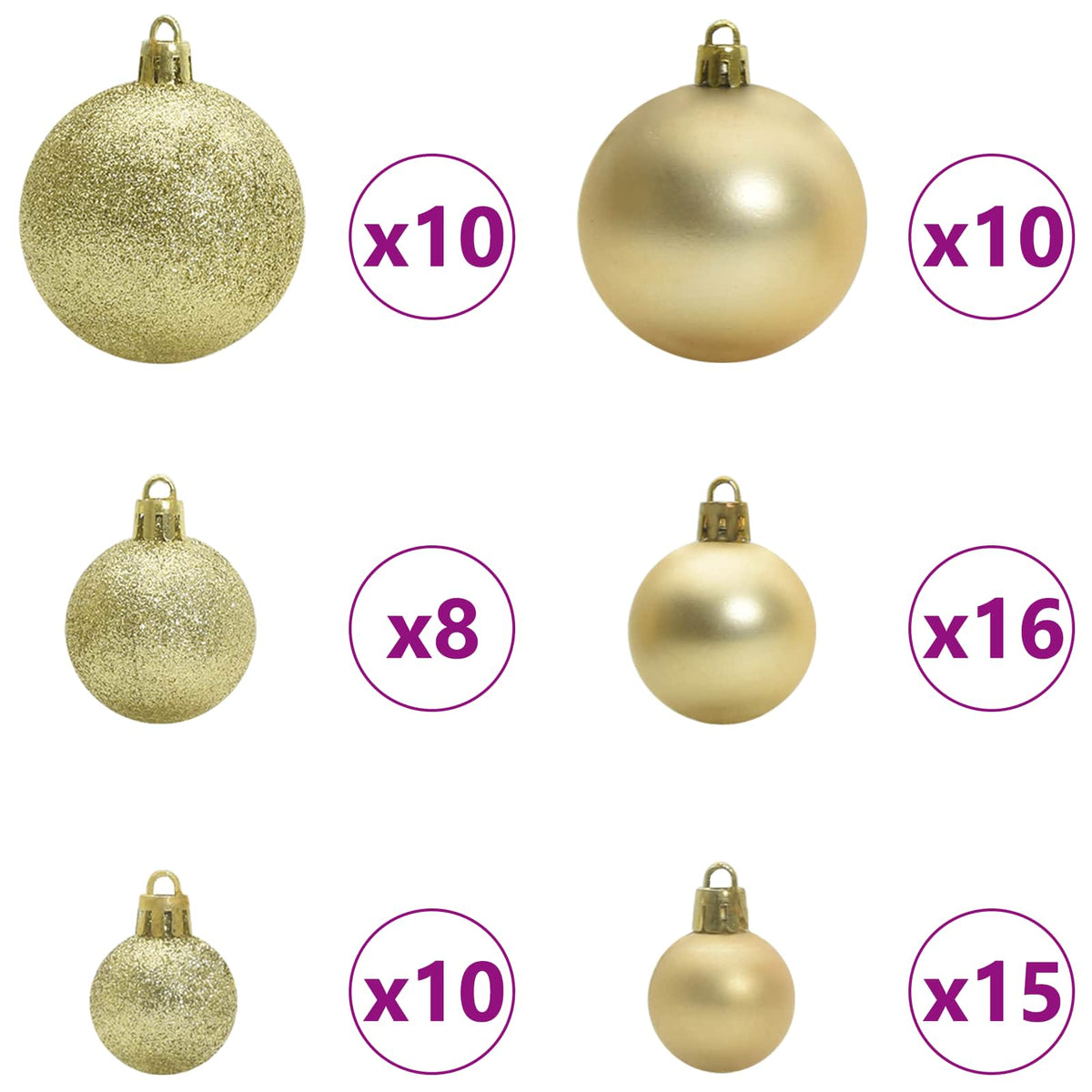 Kunstig Juletre Med 300 Led Med Stativ Hvit 180 Cm Pvc Og Stål