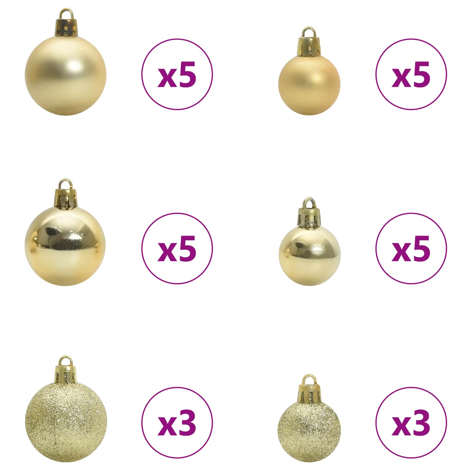 Kunstig Juletre Med 300 Led Med Stativ Hvit 240 Cm Pvc Og Stål