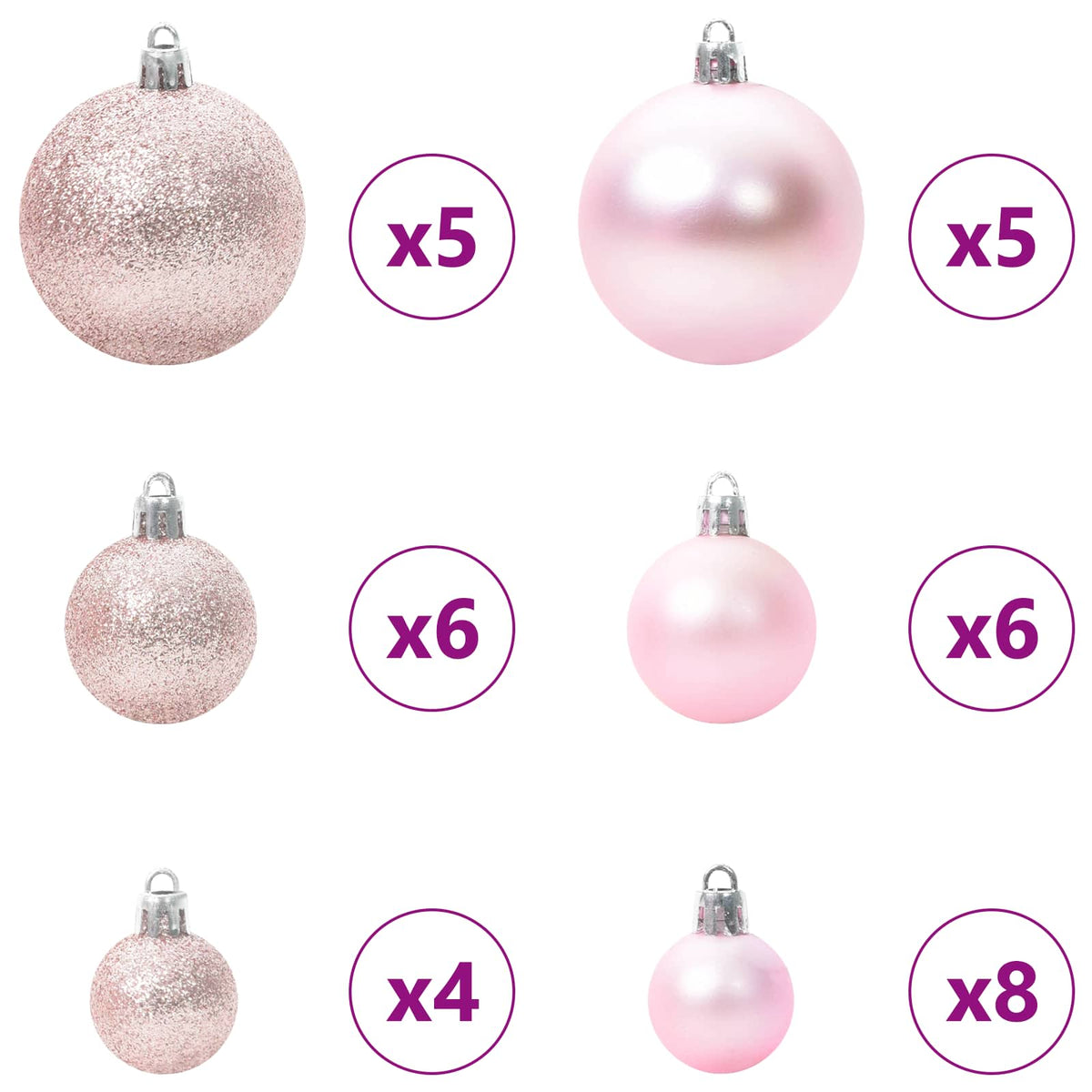 Kunstig Juletre Med 150 Led Med Stativ Hvit 120 Cm Pvc Og Stål