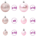 Kunstig Juletre Med 300 Led Med Stativ Hvit 180 Cm Pvc Og Stål