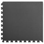 Bassenggrunnmatte 12 Pcs Svart 4,32 ㎡ Eva Skum