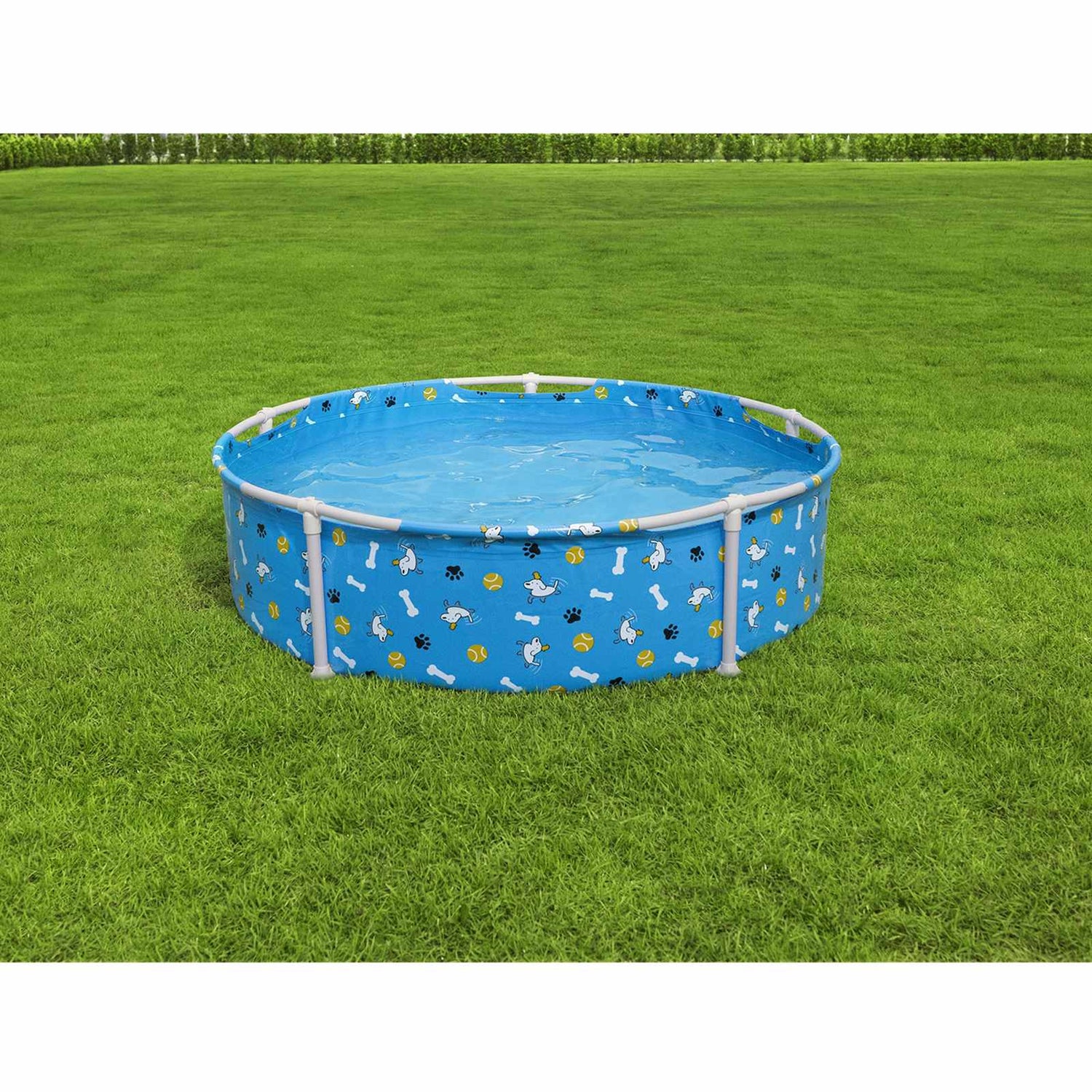 Bestway Badebasseng for kjæledyr over bakken Blå 122 x 30,5 cm