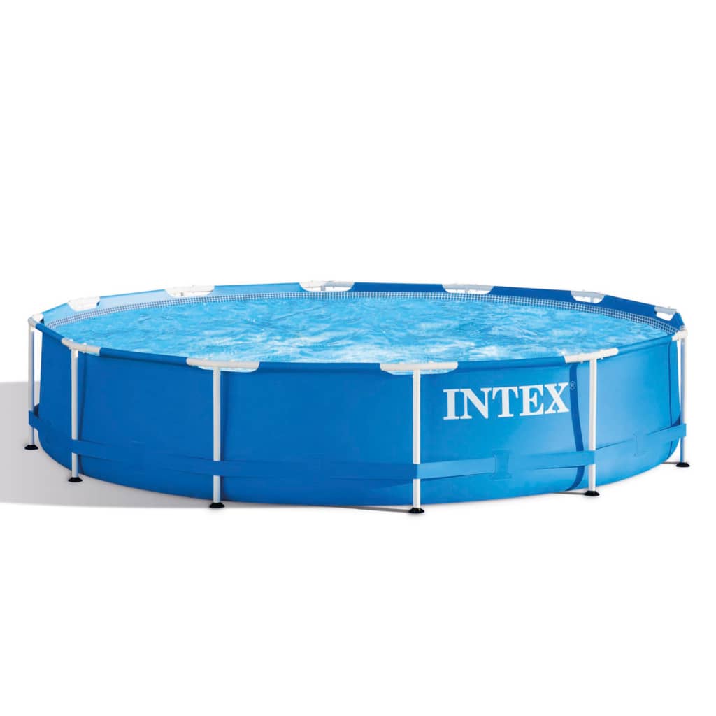 Intex Svømmebasseng Metal Frame 366x76 cm 28210NP