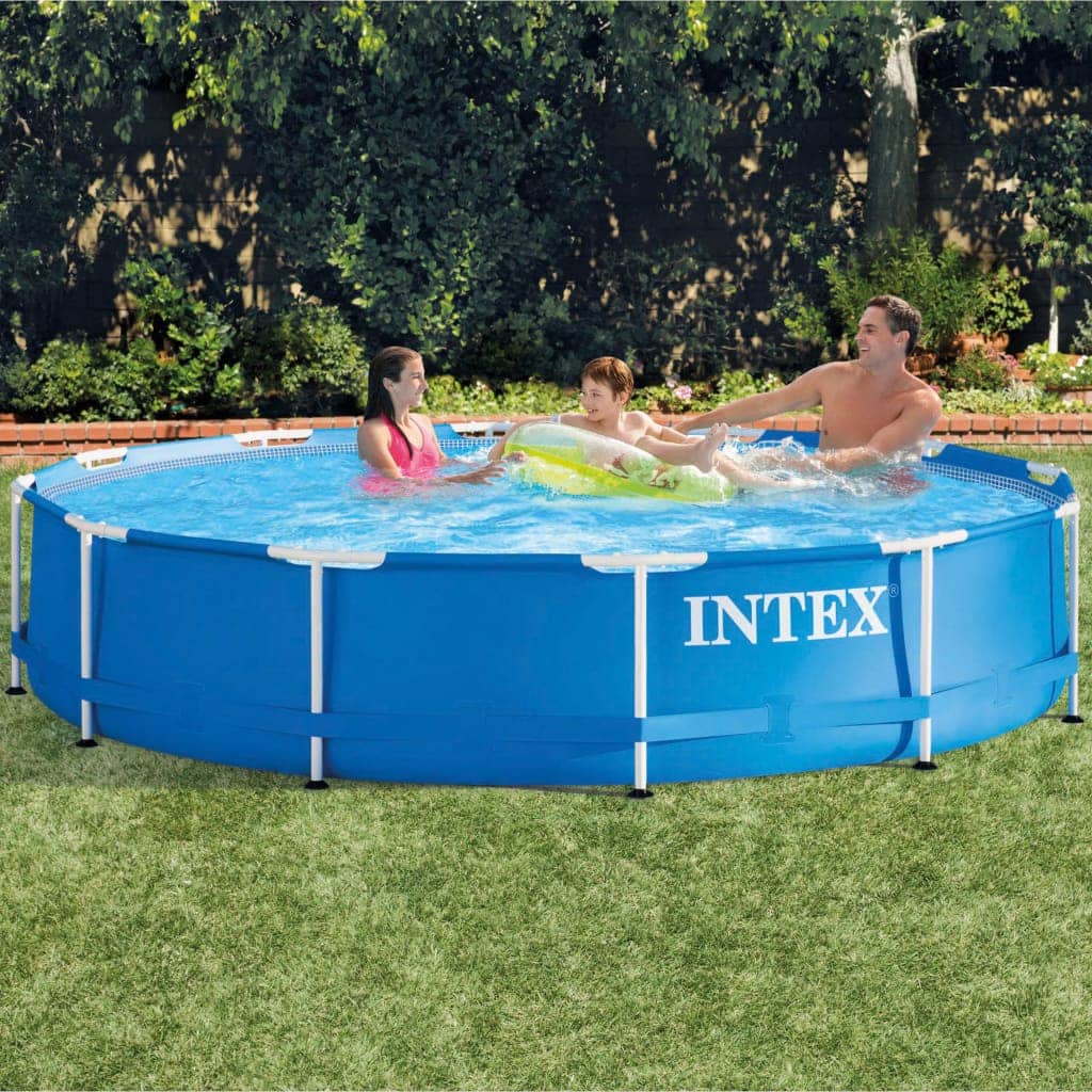 Intex Svømmebasseng Metal Frame 366x76 cm 28210NP
