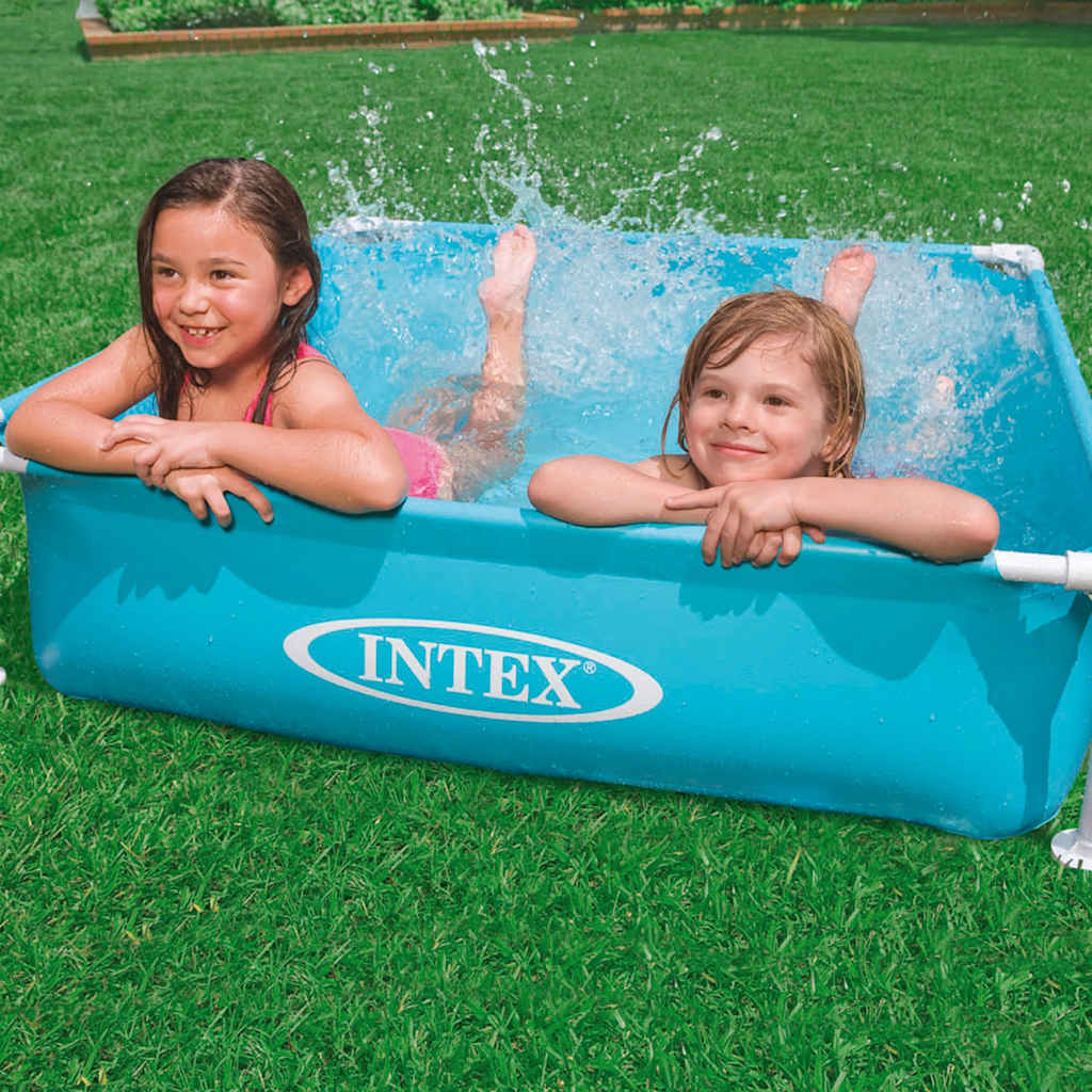Intex Svømmebasseng Mini Frame 122x122x30 cm 
