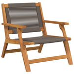 Hagemøbler 2 Stk Grå 67X77X73 Cm Solid Akasietre