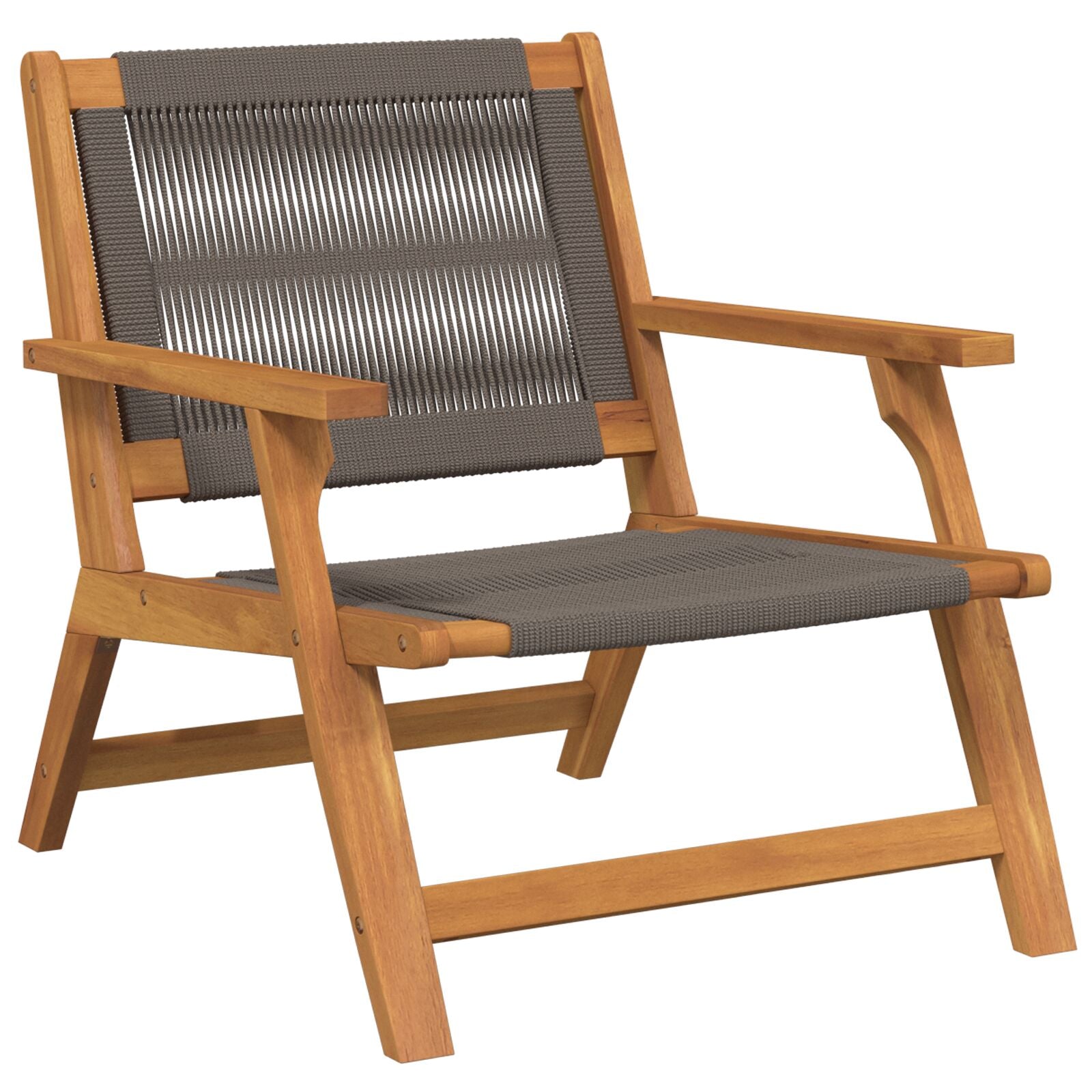 Hagemøbler 2 Stk Grå 67X77X73 Cm Solid Akasietre