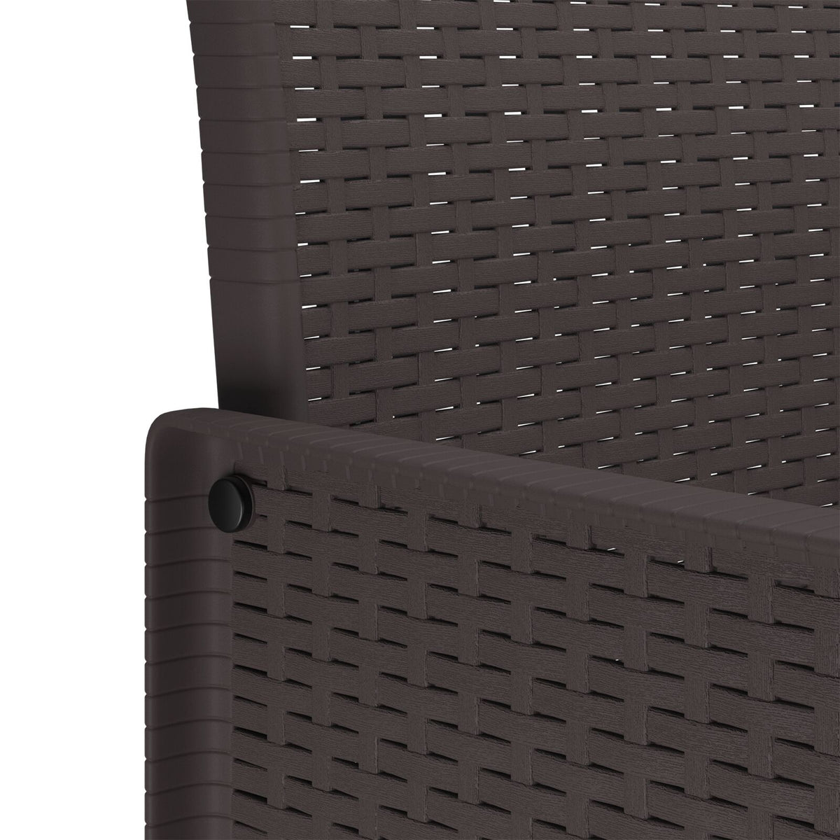 Hagemøbler 4 Stk Brun Poly Rattan