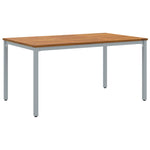 Hagebord 150X90X75 Cm Solid Akasietre Og Metall