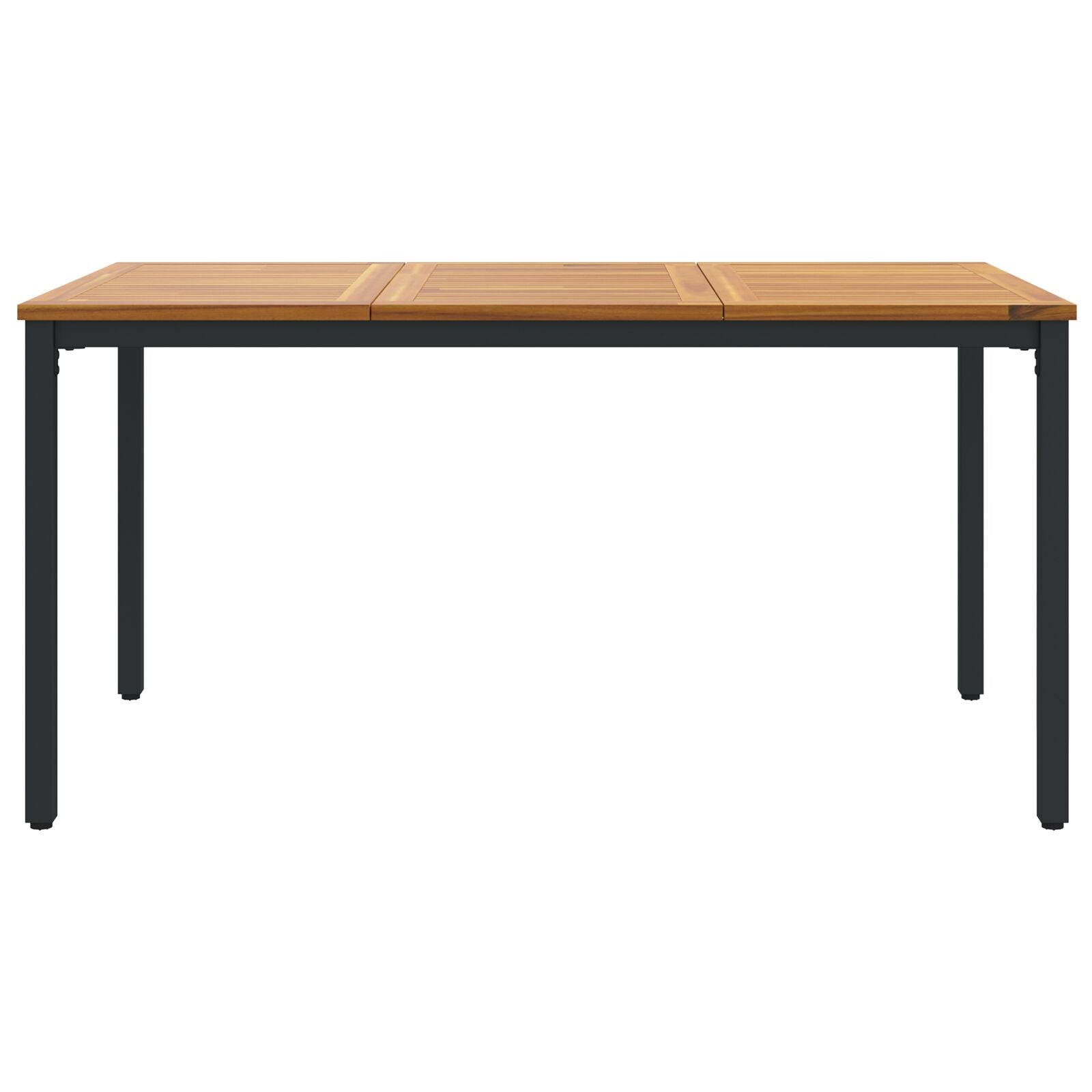 Hagebord 150X90X75 Cm Solid Akasietre Og Metall