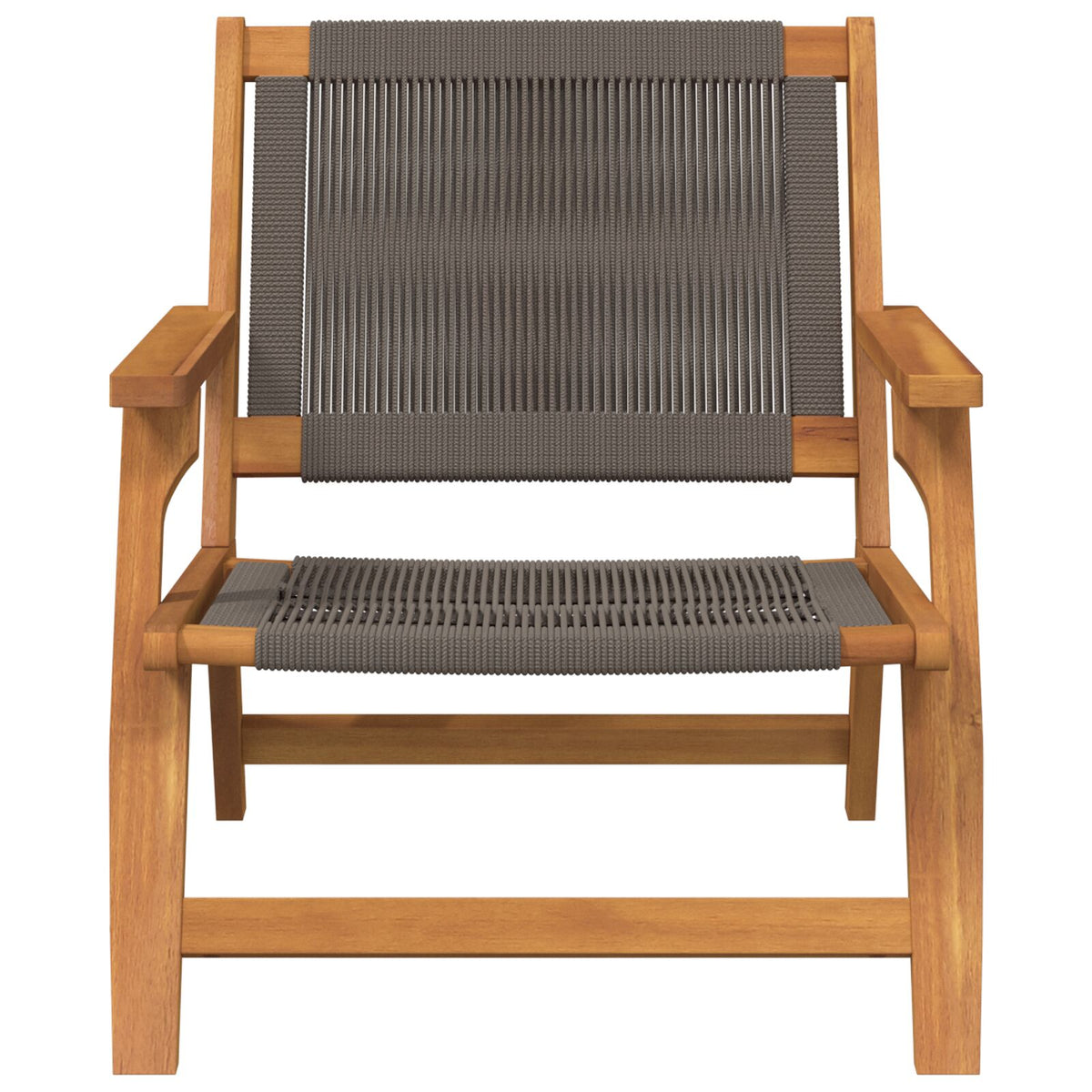 Hagemøbler 2 Stk Grå 67X77X73 Cm Solid Akasietre