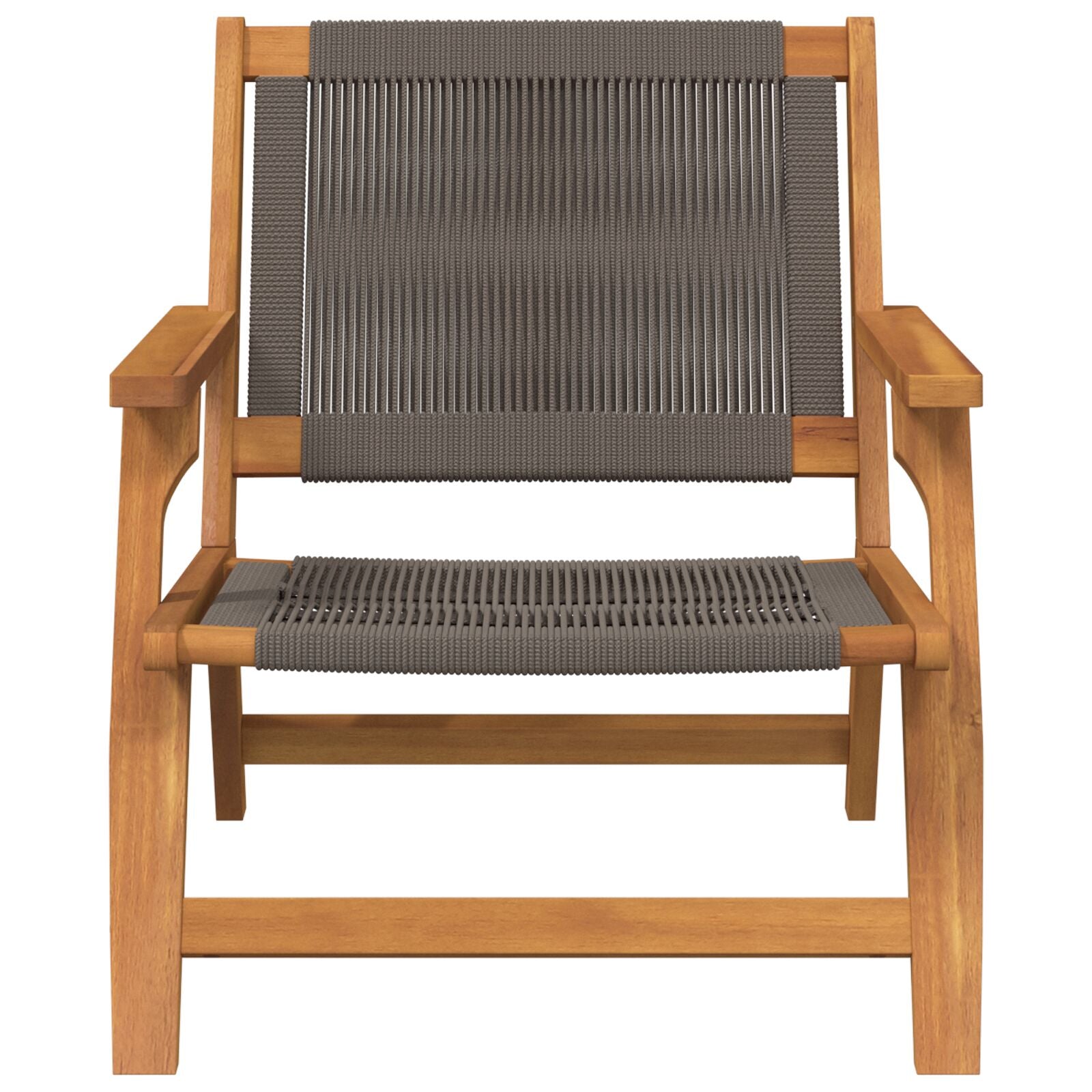 Hagemøbler 2 Stk Grå 67X77X73 Cm Solid Akasietre