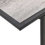 Hagebord Grå 100X55X70 Cm Dpc Og Stål