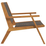 Hagemøbler 2 Stk Grå 67X77X73 Cm Solid Akasietre