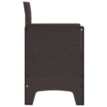 Hagemøbler 4 Stk Brun Poly Rattan